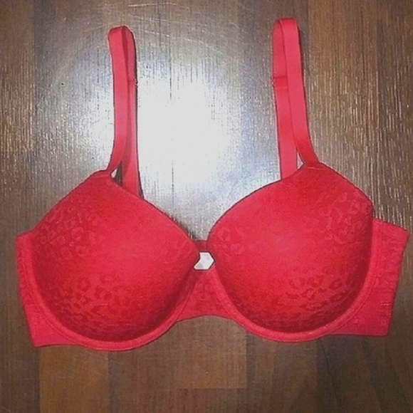 VS PINK 36D Leopard T-shirt Bra - Picture 3 of 8